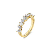 Fancy Cut Diamond Eternity Ring - Dracakis Jewellers
